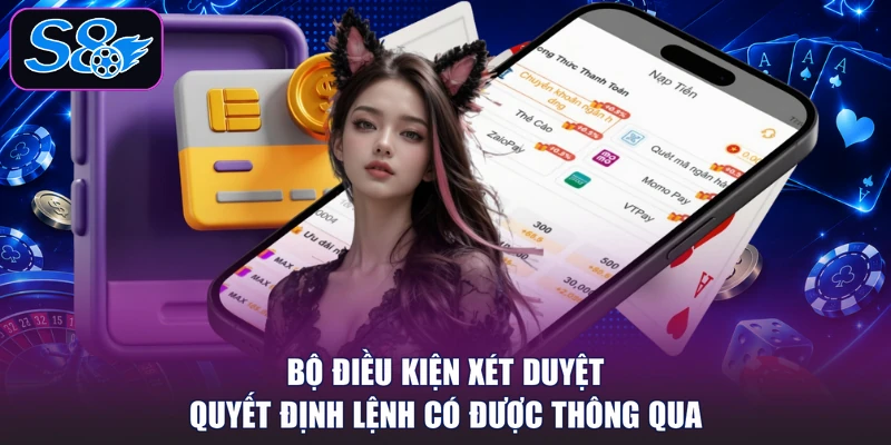 Bộ điều kiện xét duyệt quyết định lệnh có được thông qua