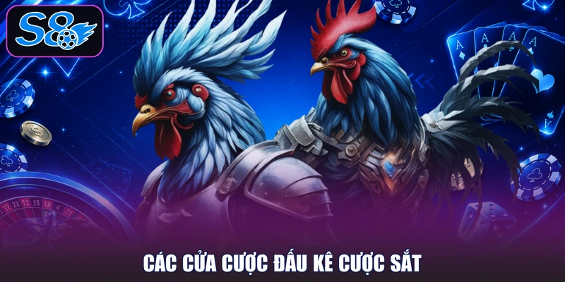 Các cửa cược đấu kê cược sắt