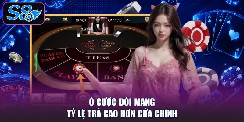 Ô cược đôi mang tỷ lệ trả cao hơn cửa chính